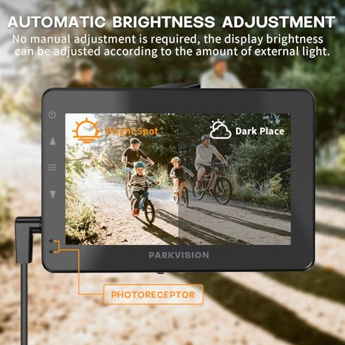 Bicycle Rear View Camera with 4.3'' HD Monitor Y296