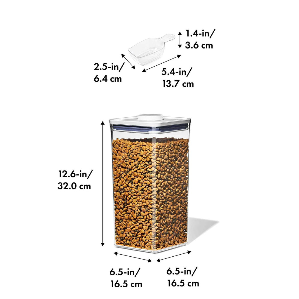 Pet Container with Scoop L337
