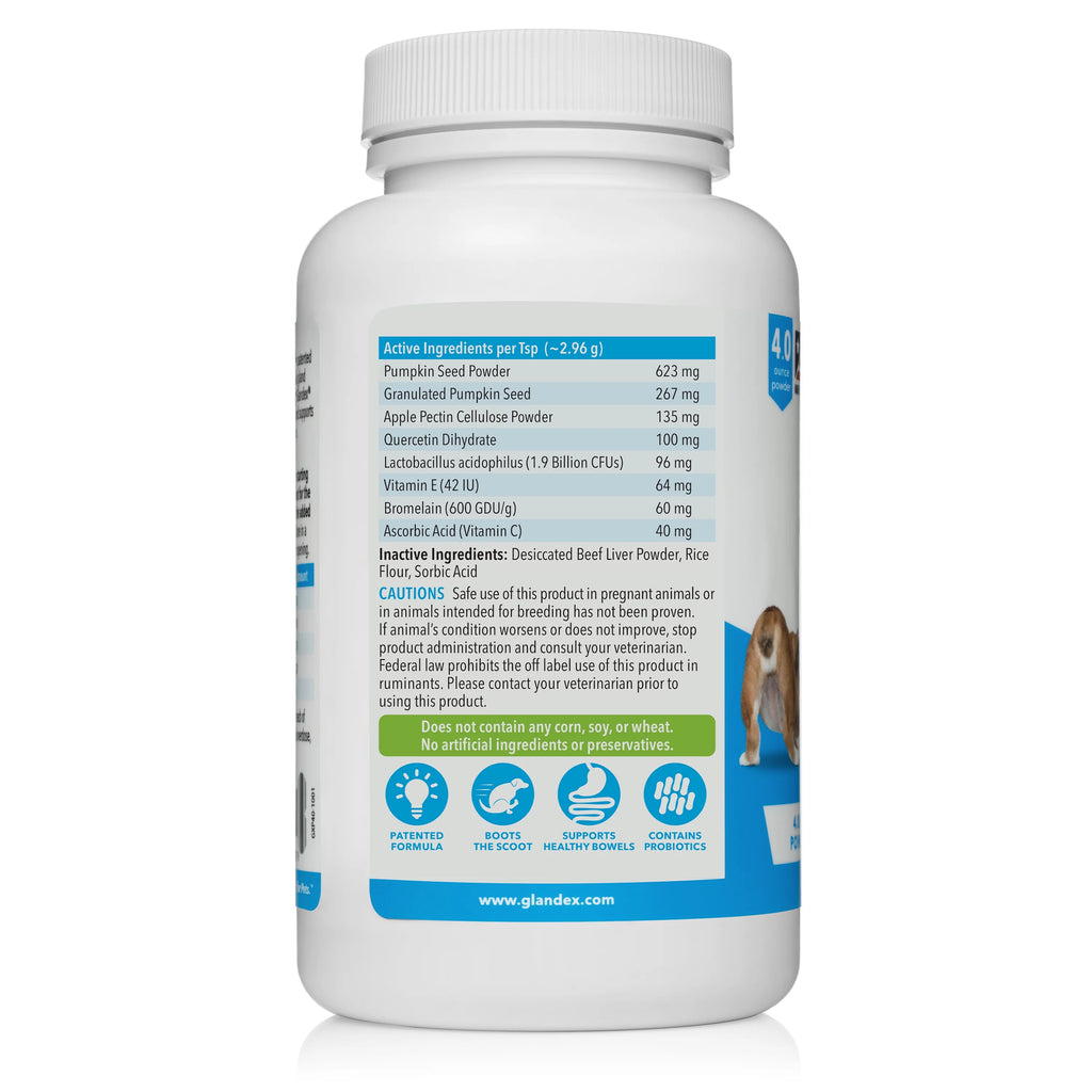 4.0 oz Beef Liver Digestive Powder Fiber Supplement for Dogs and Cats R442