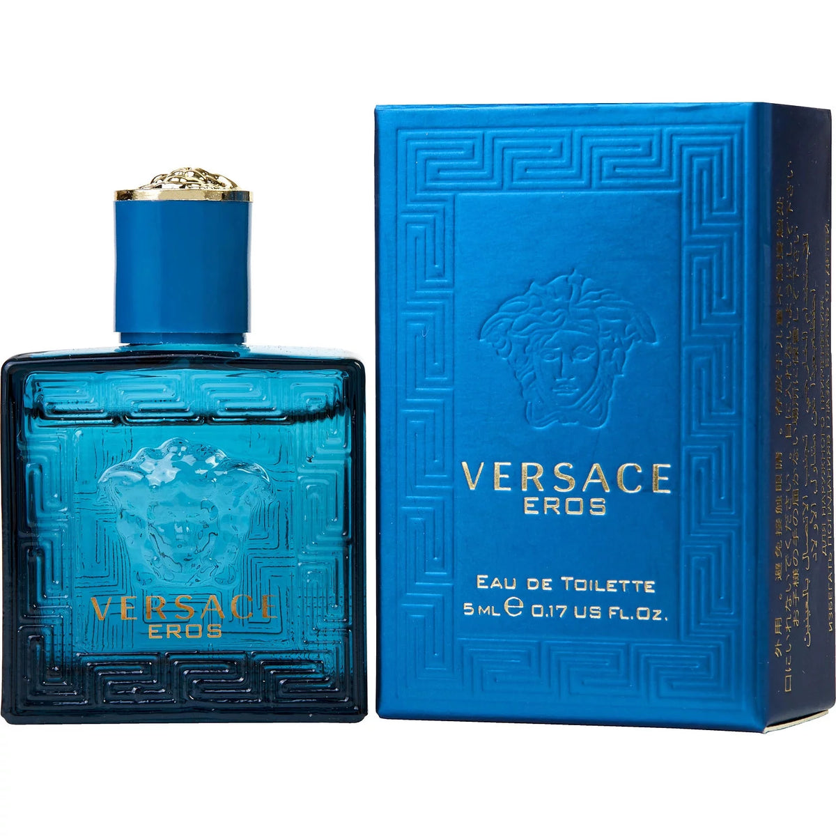Versace Eros Men EDT, Eros Flame EDP, Yellow Diamond EDT - 5ml 3PK Kit N982