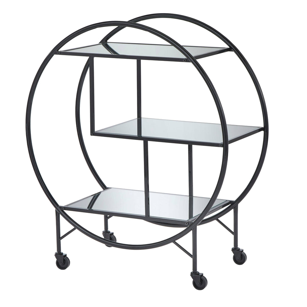 Rose Gold Bar Cart J494