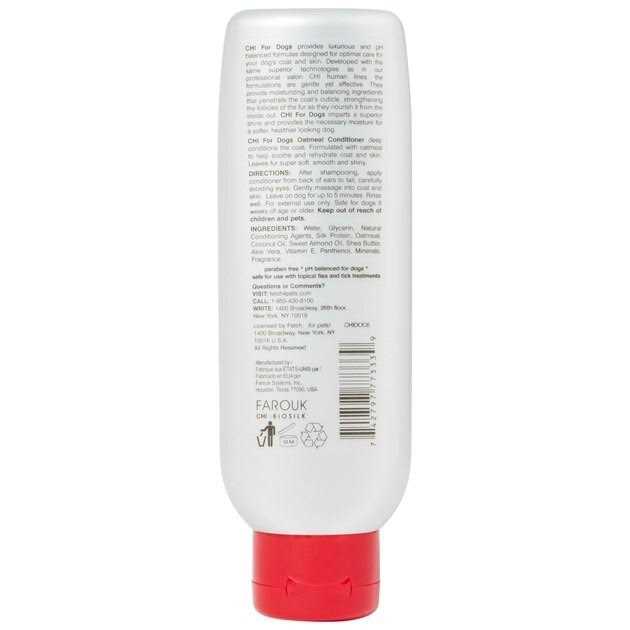 Oatmeal Dog Conditioner 6 oz Sulfate & Paraben Free Y994