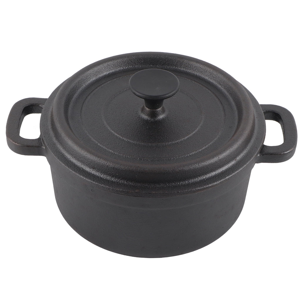 Cast Iron Cooking Pot with Lid 20CM W921