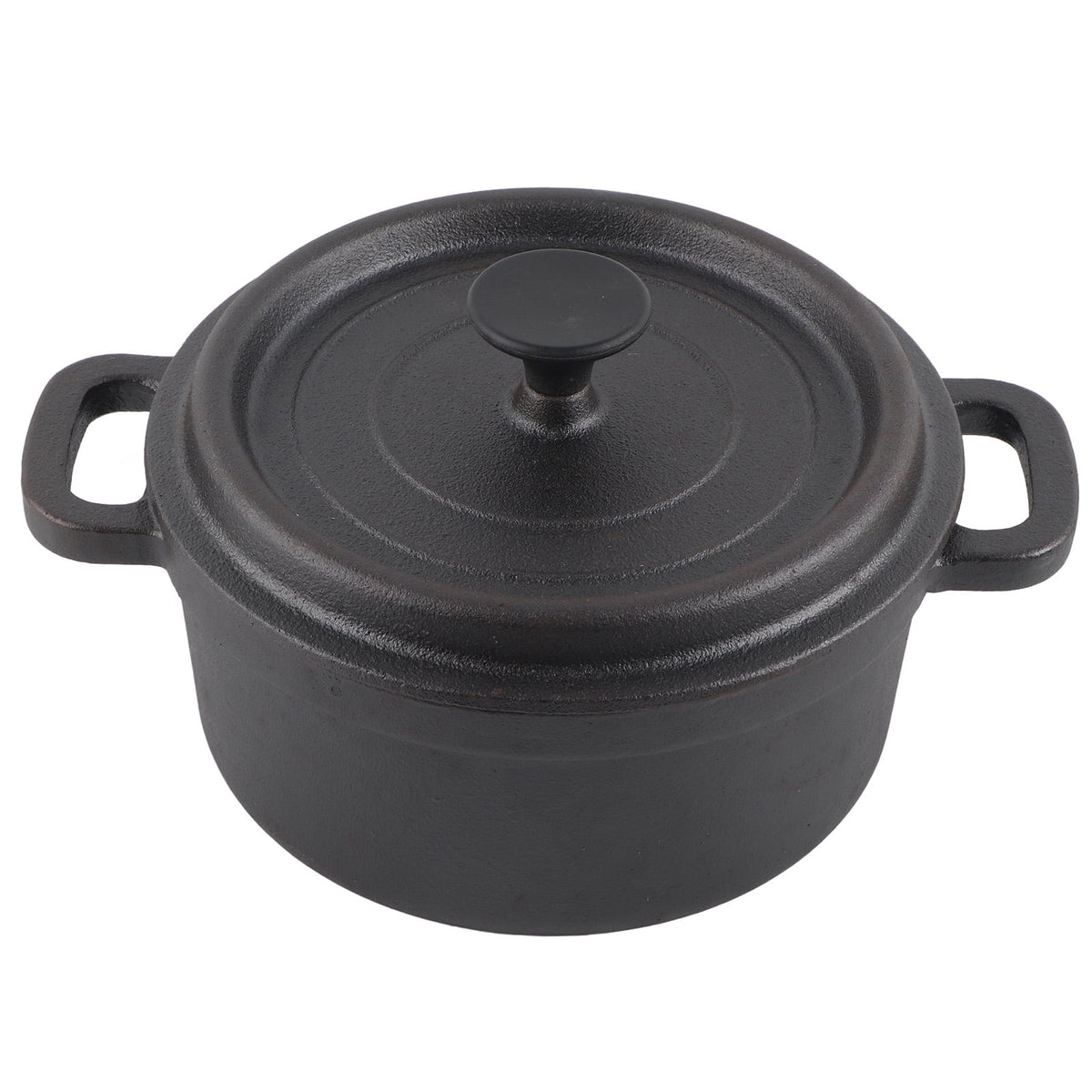 Cast Iron Cooking Pot with Lid 20CM W921