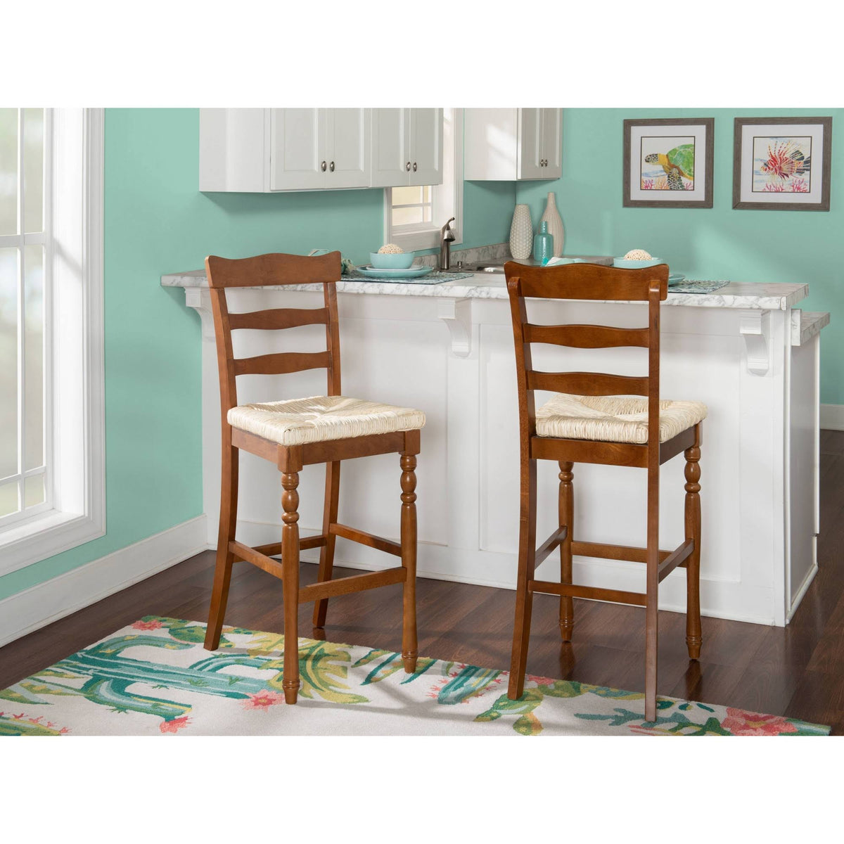 Walnut Brown Bar Stool I70888