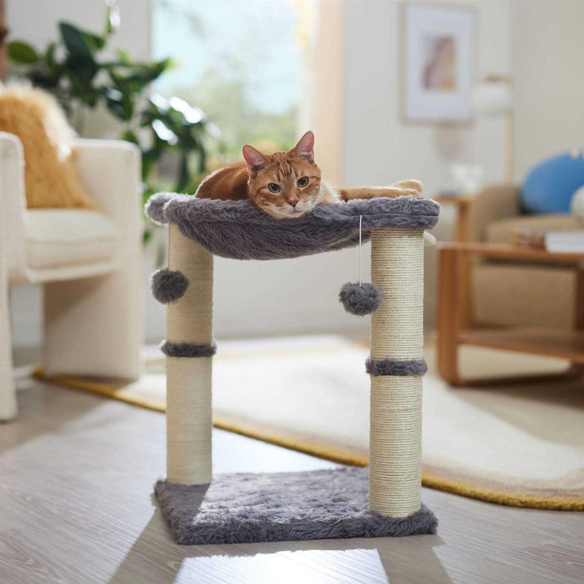 Faux Fur Cat Tree S663