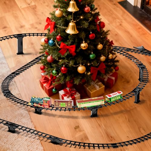 Train Set with Smokes Lights and Sound Electric Track Trains Y423