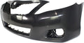 Front Bumper Cover Primed Plastic With Fog Light Holes R450