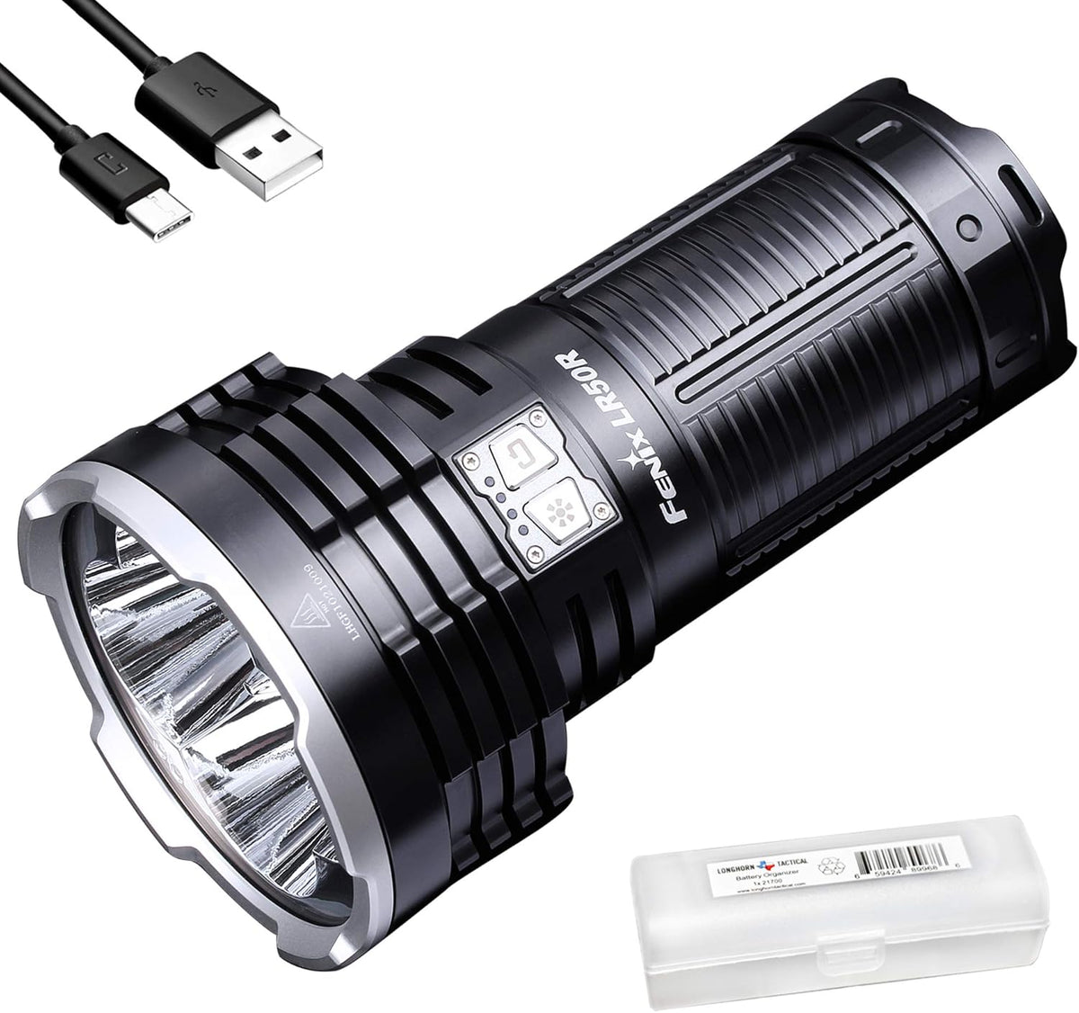 12000 Lumen Rechargeable Flashlight N254