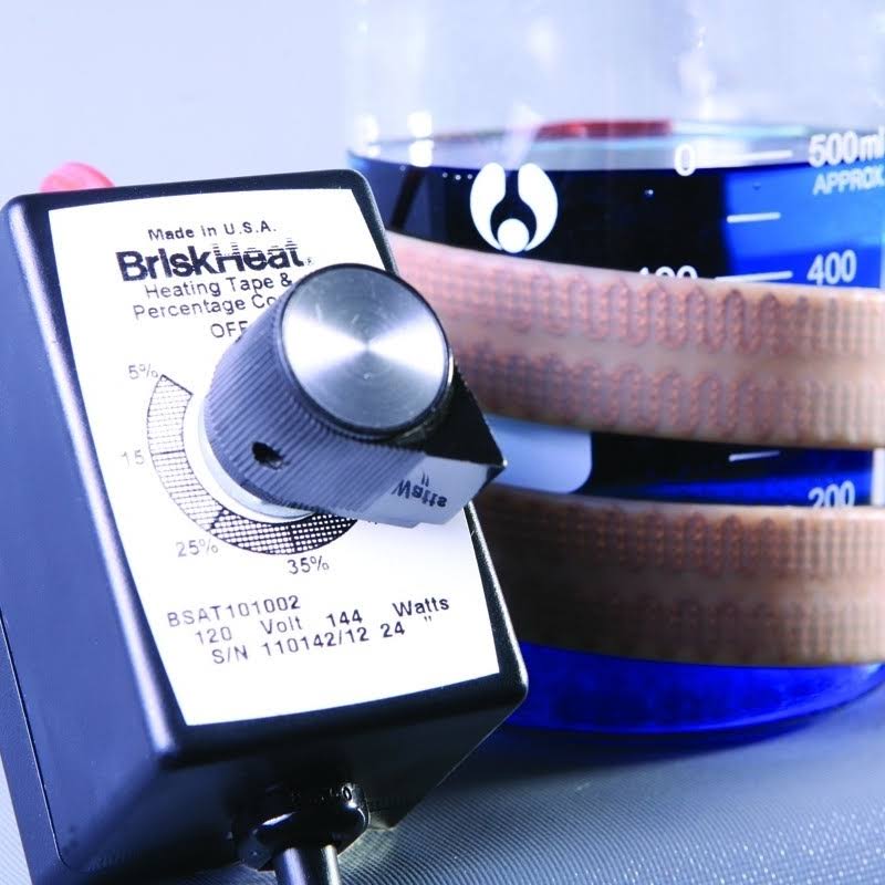 Silicone Rubber Heating Tape, 120V, 288W X100