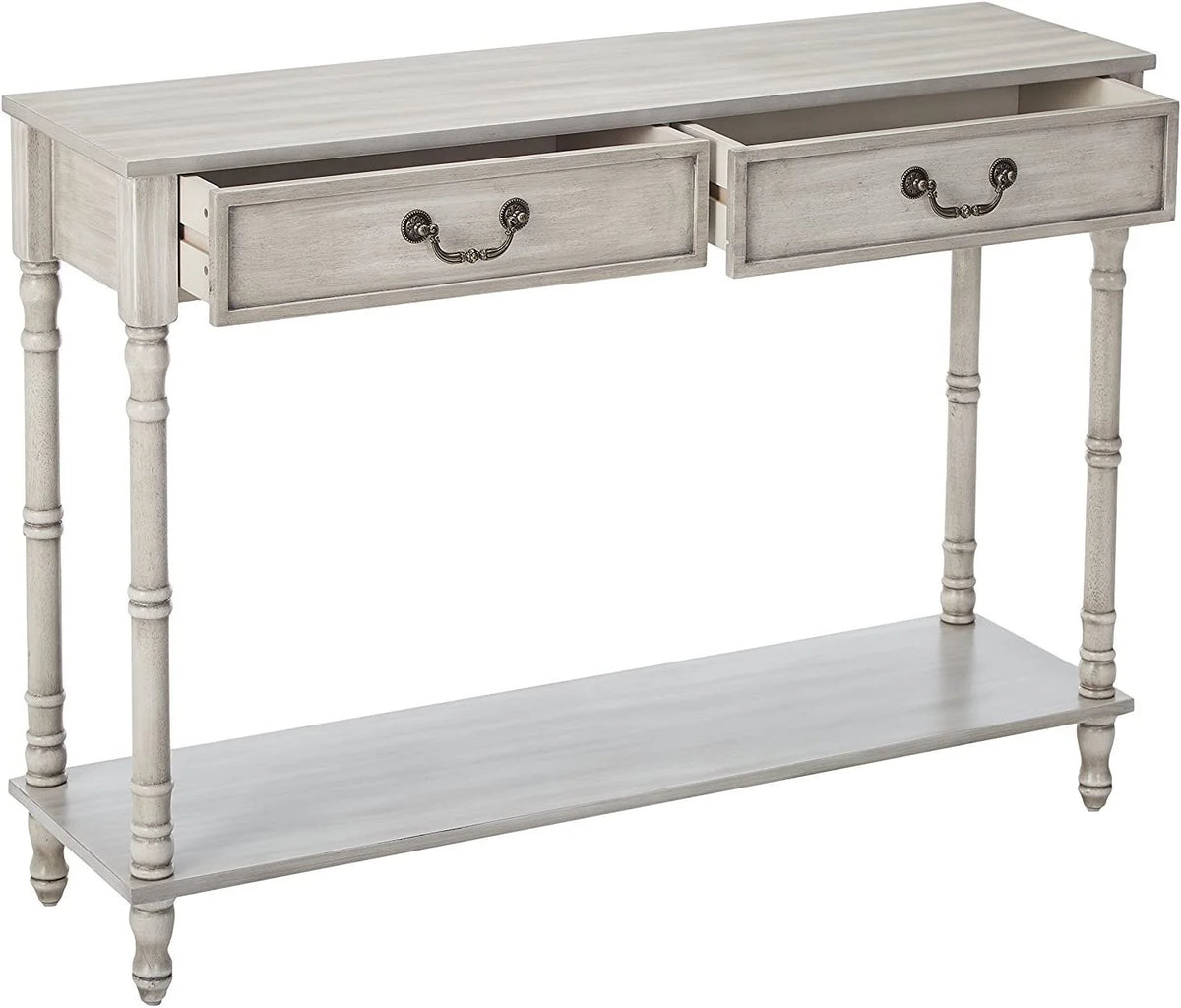2 Drawer Wooden Console Sofa Table F288