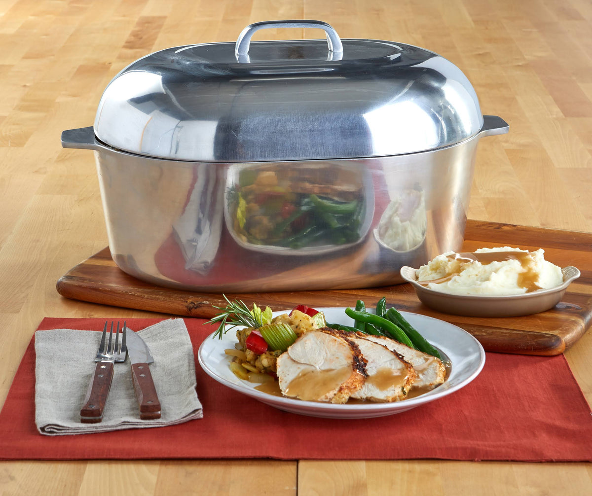 18 inch Aluminum Roaster J48207