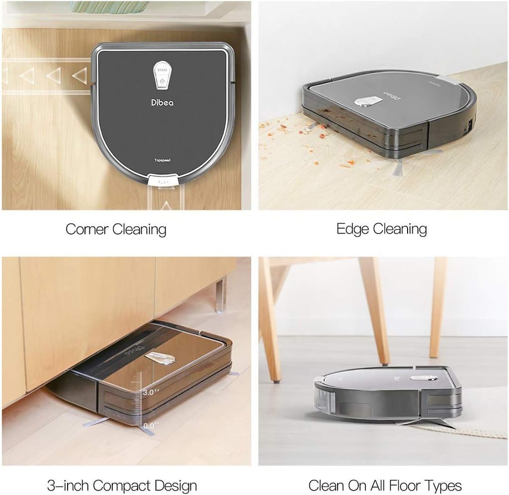 2-in-1 Mopping Robot Vacuum Cleaner F688