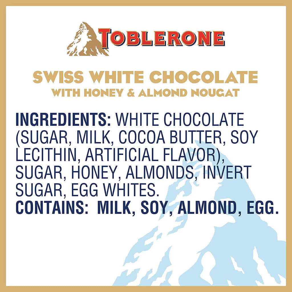 White Chocolate Bar 12 Count H602