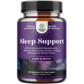 Melatonin with L-Theanine and GABA Supplement 60 Capsules V542