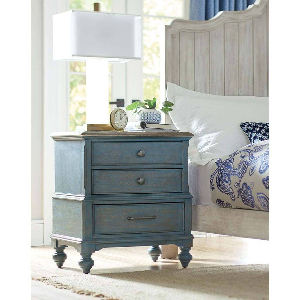 Blue Nightstand A34306
