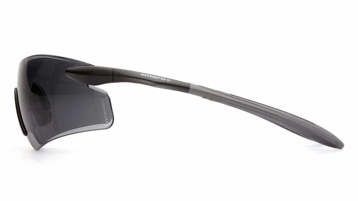Frameless Lightweight Safety Glasses with Gray Lens M98902