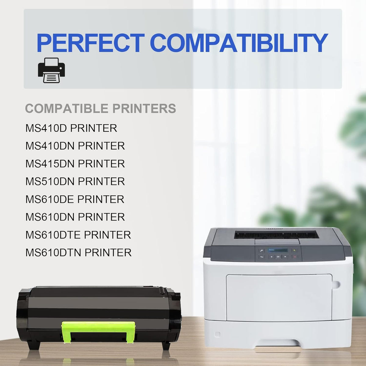 Compatible Remanufactured Black Toner Cartridge H271620