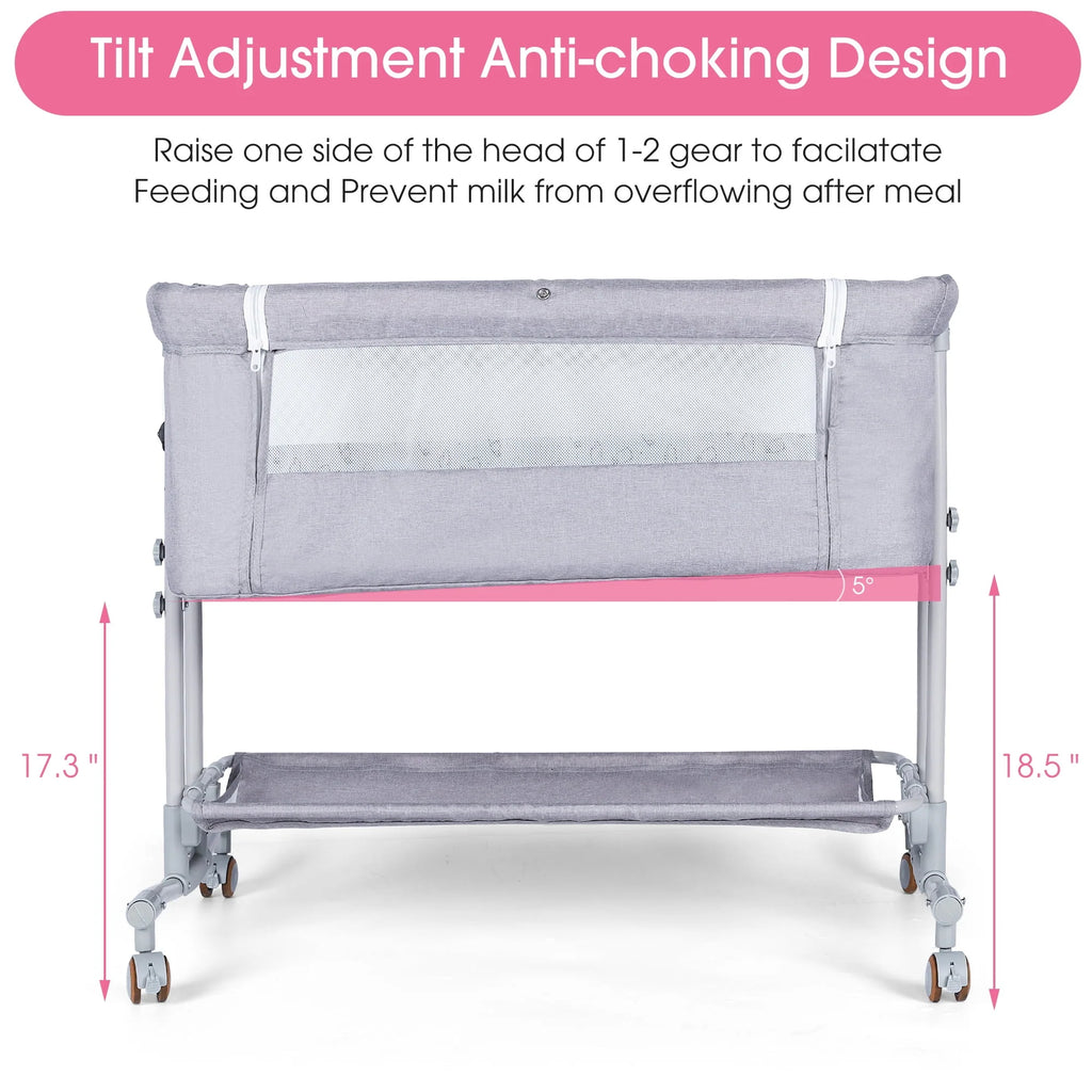 Baby Bassinet Bedside Sleeper W86463