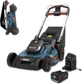 60 Volt Max 21-Inch 3-in-1 Cordless Push Lawn Mower with 6Ah Lithium-ion Battery & Charger L5463