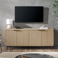 69” 4-Door Reeded-Front Sideboard C244378