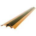 Oak Aluminum Threshold with Vinyl Seal F6528