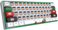 Wireless 60% Mechanical Gaming Keyboard Hot Swappable RGB Backlit PBT Keycaps J119729