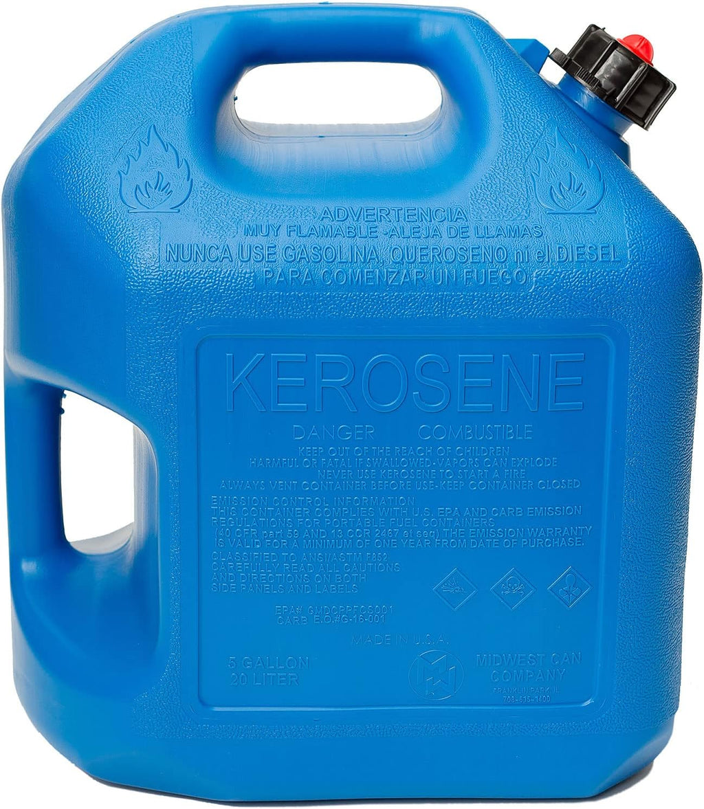 5-Gallon Blue Kerosene Gas Can Container (2 Pack) G91722