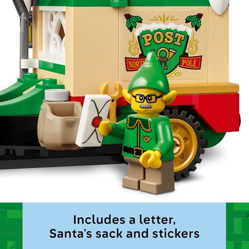 Santa’s Delivery Truck Building Toy E263421