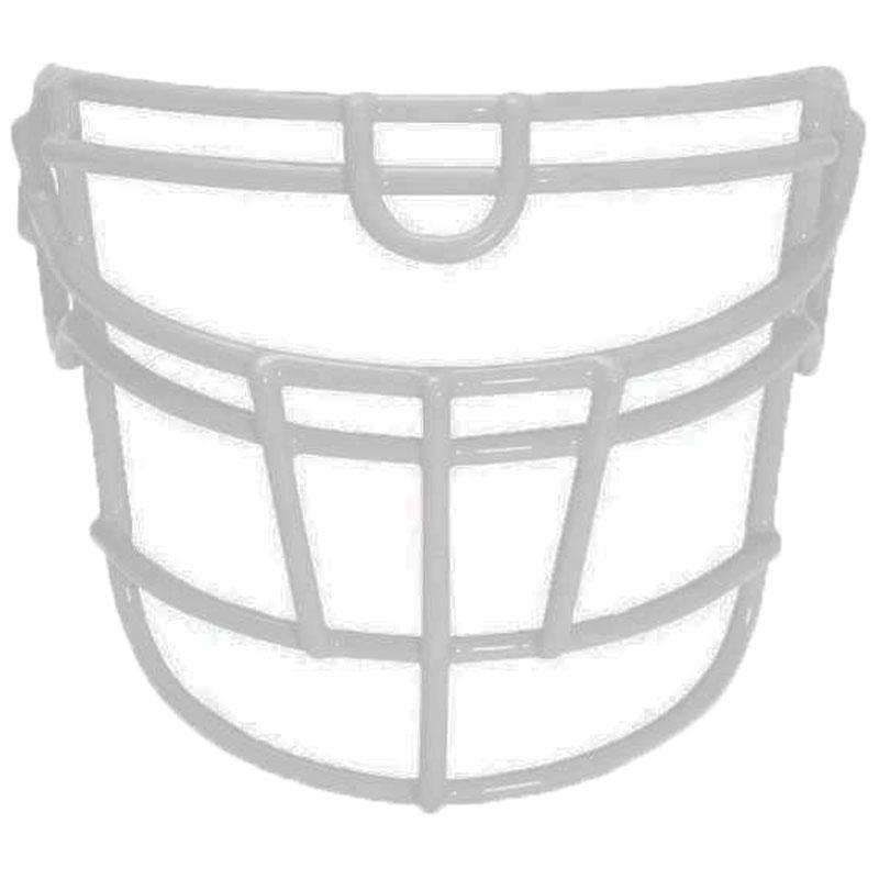 White Carbon Steel Football Facemask R2525