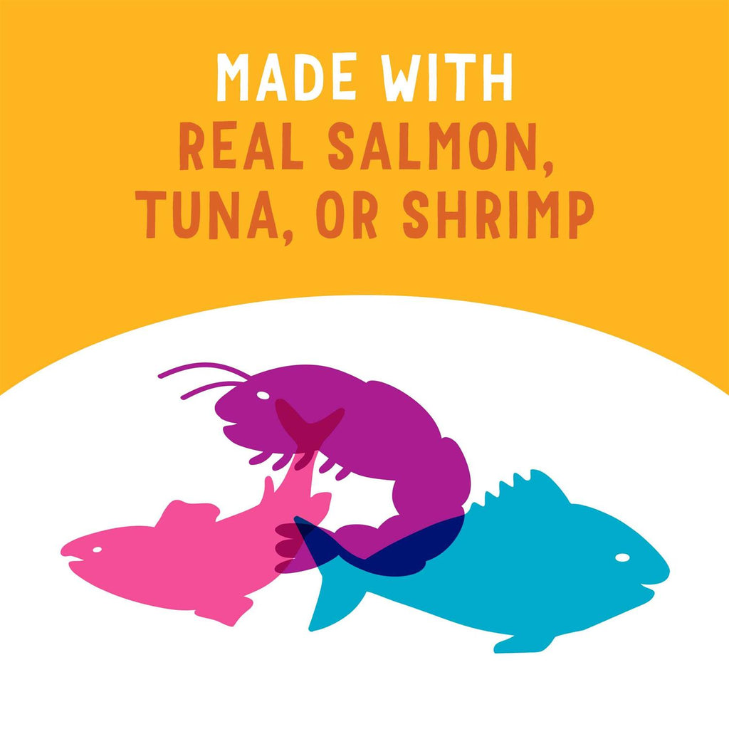 Grain Free Wet Cat Food Variety Pack with Salmon Tuna or Shrimp K83665