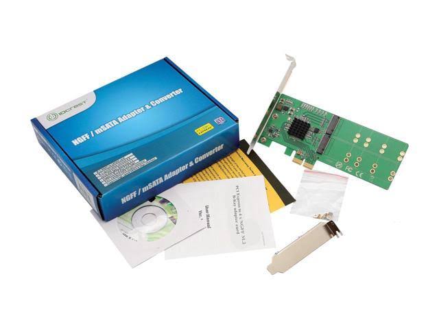 4 Port M.2 to PCI-E Adapter Card S7121