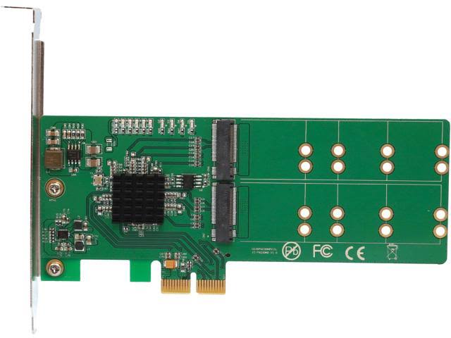 4 Port M.2 to PCI-E Adapter Card S7121