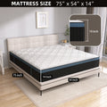 14 inch Full Hybrid Mattress with Gel Memory Foam I167