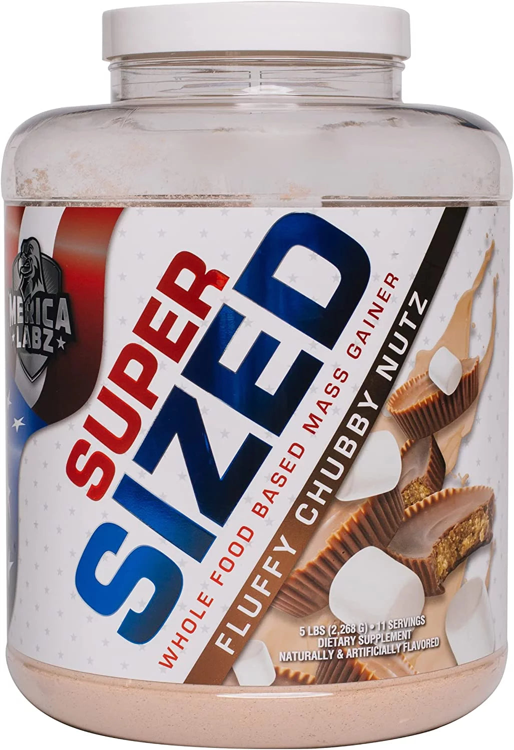 Whole Food Based Mass Gainer with 46g Protein 5 lbs A487309