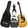 Acoustic Electric Cutaway Guitar Natural D30597