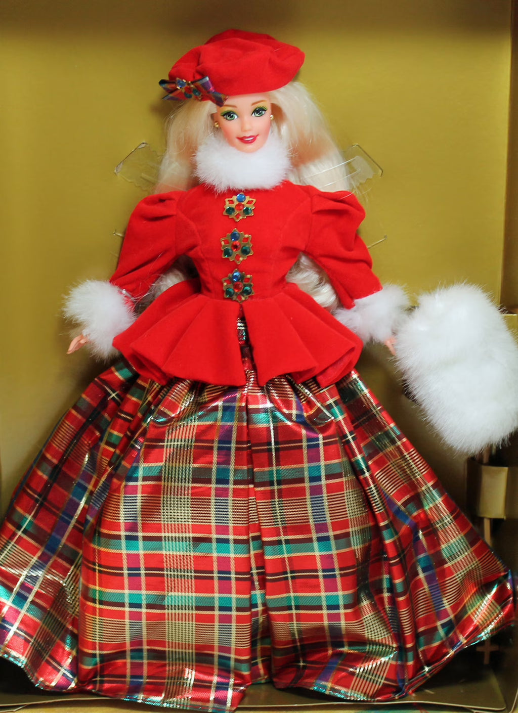 1996 Jewel Princess Barbie, NRFB, Non-Mint Box K20753