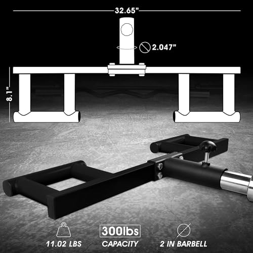 T Bar Row Landmine Attachment for Olympic Barbell Bars L885579