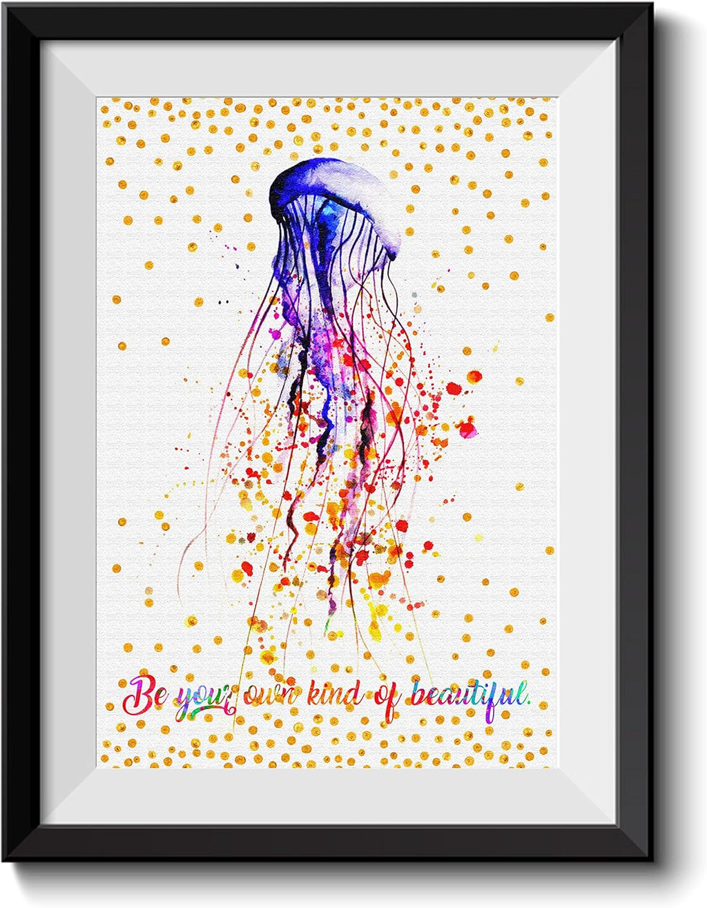 Pink Sea Animals Canvas Wall Art N699497