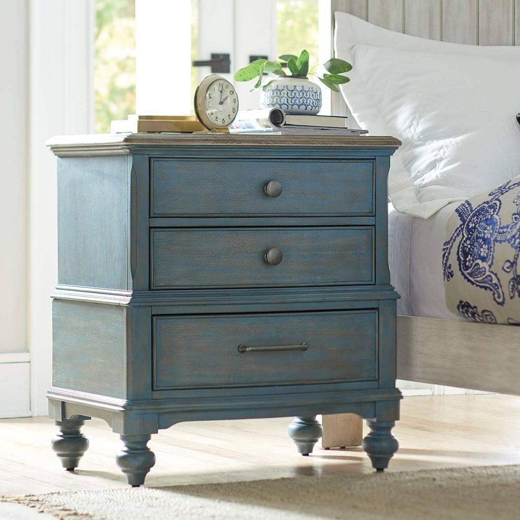 Blue Nightstand A34306