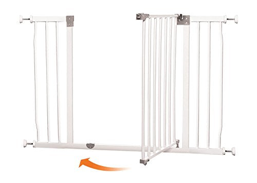 White Extra-Wide Baby Safety Gate G343