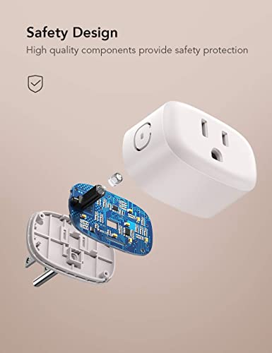 4 Pack WiFi Smart Plug T447707