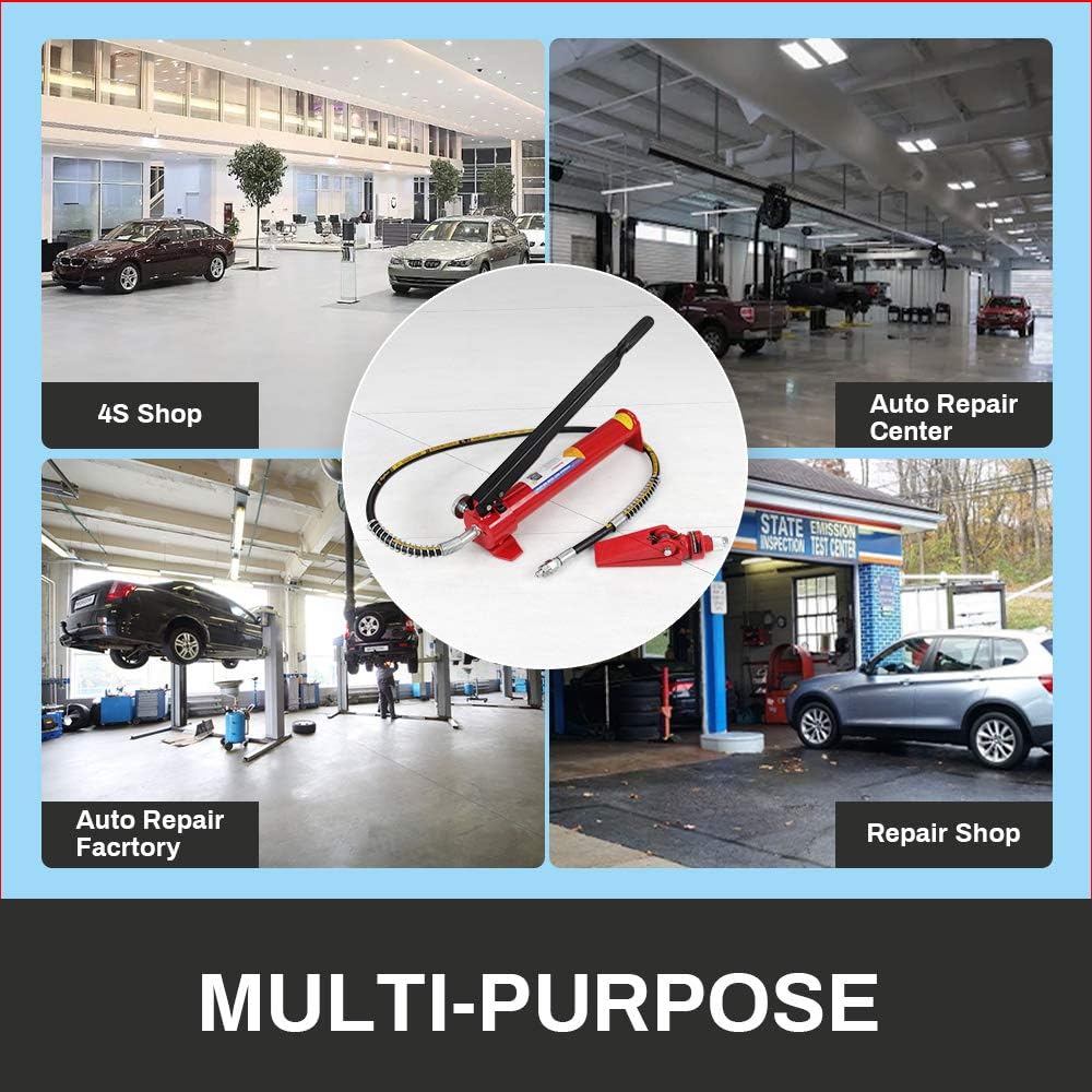 10 Ton Hydraulic Jack Auto Body Frame Repair Kit E9762