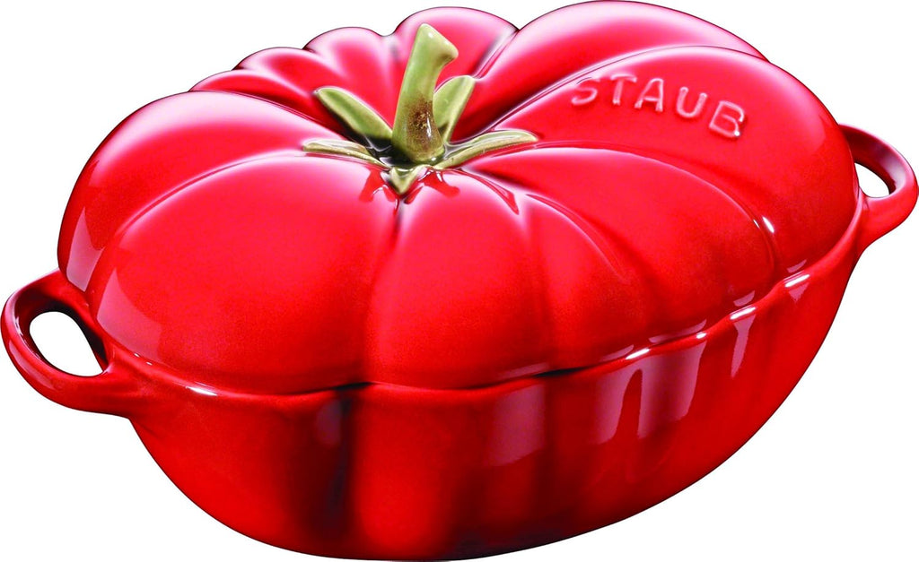 Enamelled Ceramic Tomato Casserole M254