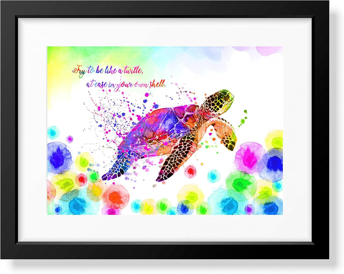 Pink Sea Animals Canvas Wall Art N699497