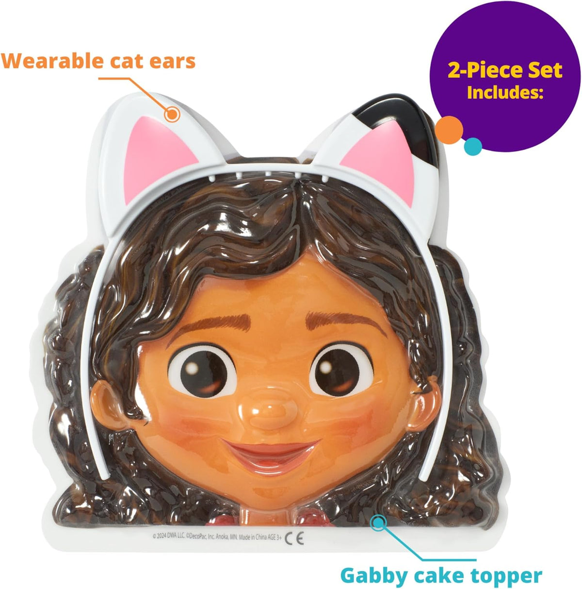 2 Piece Cake Topper Set W90589