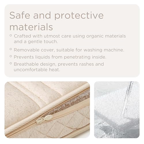 Organic Breathable Fabric Crib Mattress R1915