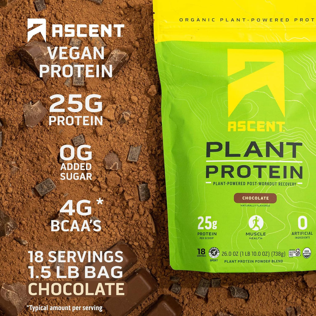 Unflavored 2 lb & Chocolate 18 Servings Protein Powder M3129