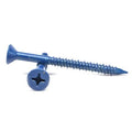 1/4 inch x 2 3/4 inch Concrete Screw Phillips Flat Head Low Carbon Steel Pk 1000 H973