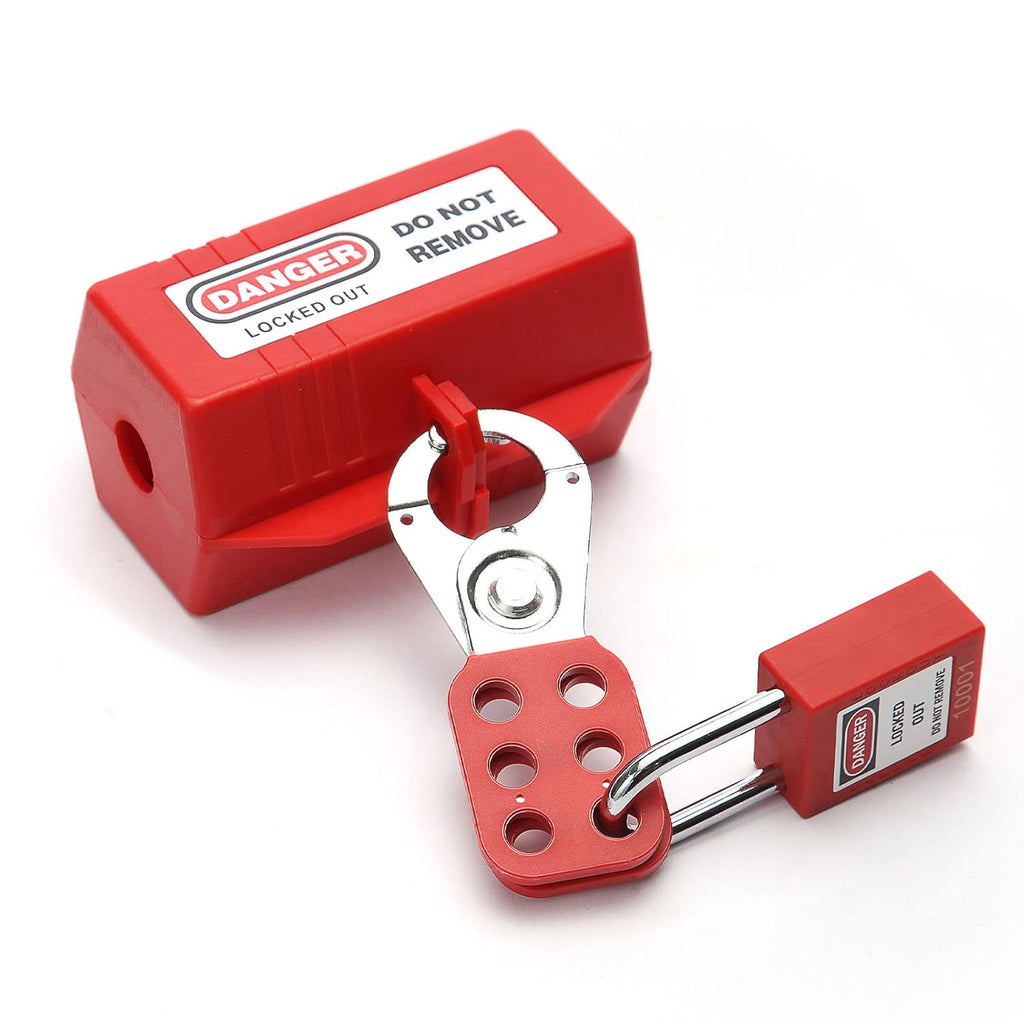 110 and 220 Volt Plug Lockout Device 4 Pack I6004